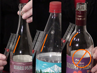  Examples of bottle shapes 