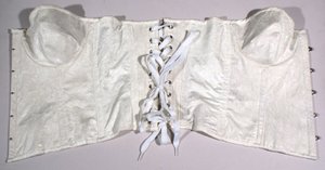 Finished Strapless Bra Cup Corset
