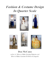 Fashion and Costume Design in Quarter Scale